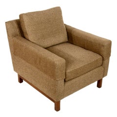 Upholstered lounge chair with back cushion Dunbar Edward Wormley