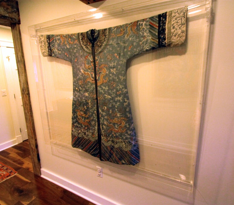 silk dragon robe
