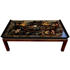 Vintage Lacquered Coffee table Drexel Heritage