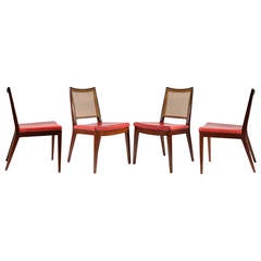 Set of Four Chairs by Edward Wormley for Dunbar