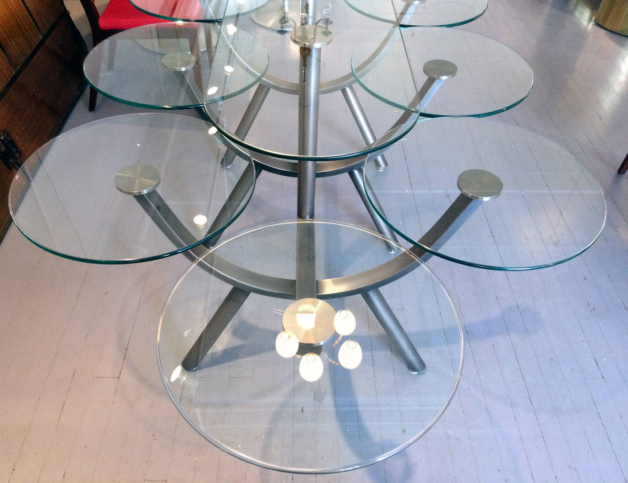 banquet glass tables