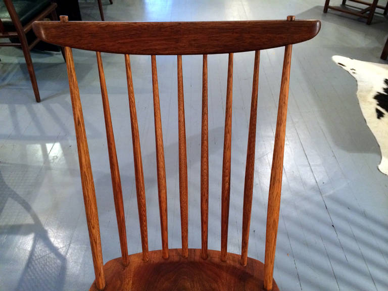 Mid-20th Century Early set of eight new chairs George Nakashima