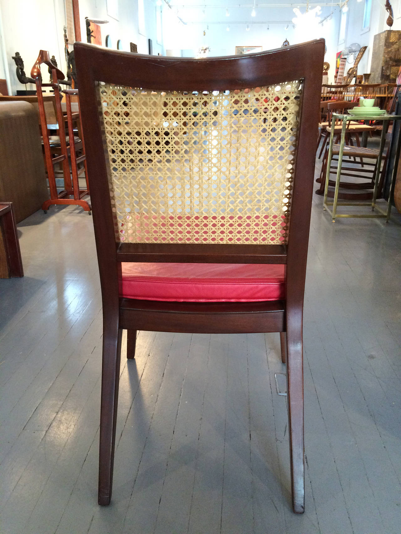 Mid-20th Century Set of Four Chairs by Edward Wormley for Dunbar