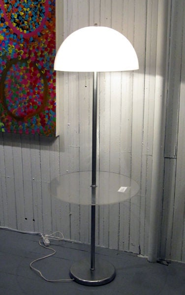 American Two Vintage Midcentury Floor Lamps by Nessen Studio