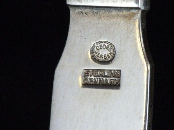 Sterling Silver Bernadotte Silver Flatware Service for Eight by Georg Jensen
