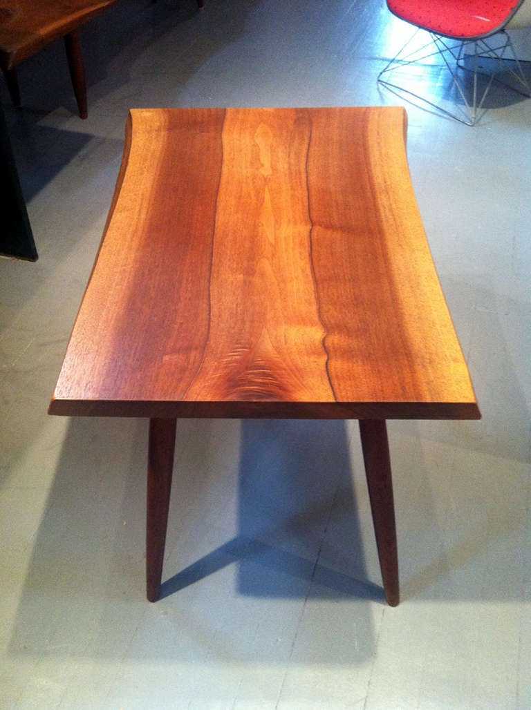 Modern Walnut Kogel Side Table George Nakashima