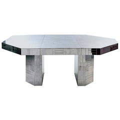 Cityscape Table with Leaf by Paul Evans for Directional