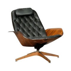 On hold Plycraft Tufted Lounge Chair by George Mulhauser