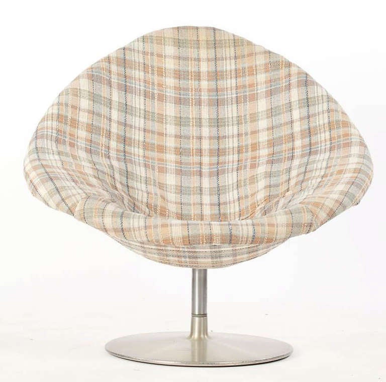 Organic Modern Global Lounge Chair and Ottoman Artifort Pierre Paulin