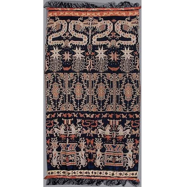 Vintage Ikat Ceremonial Hinggi from Sumba Indonesia