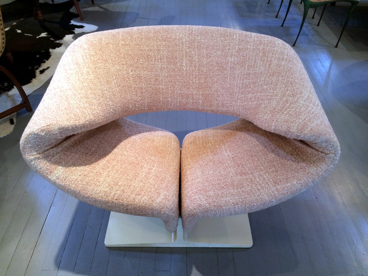 Dutch Pair of Vintage Ribbon Lounge Chairs Pierre Paulin for Artifort