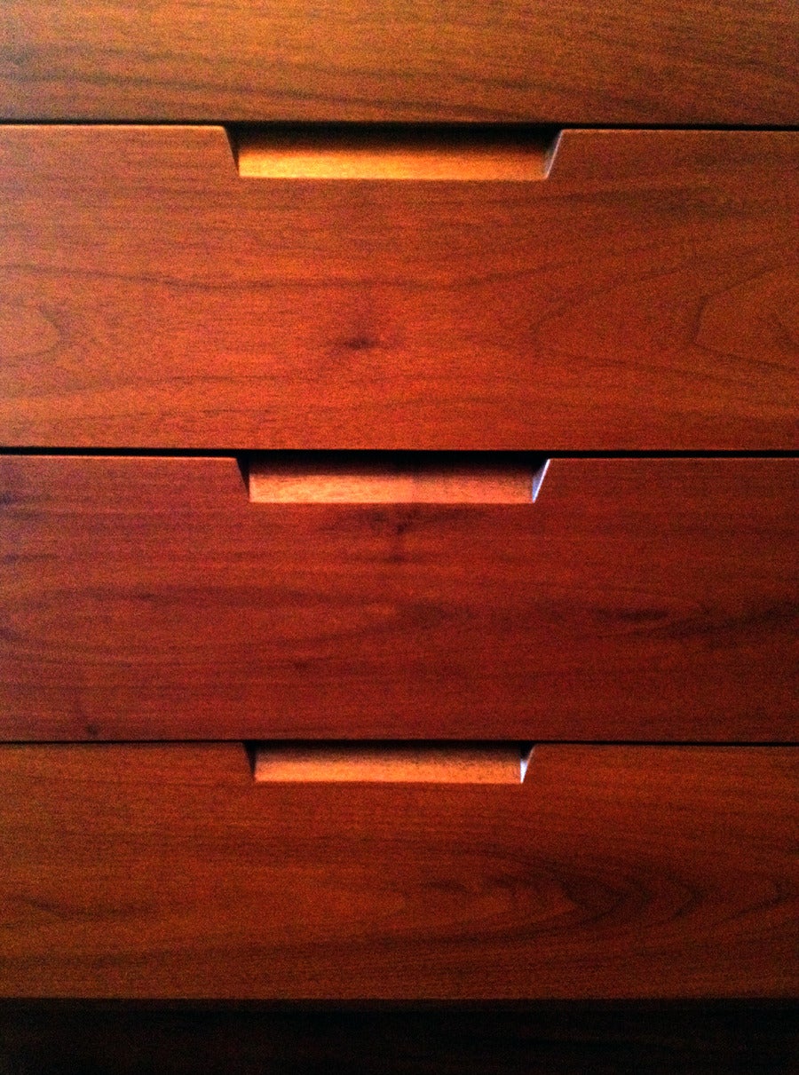 Pair of American Black Walnut Chests by George Nakashima 2