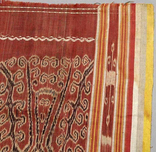 antique indonesian ikat