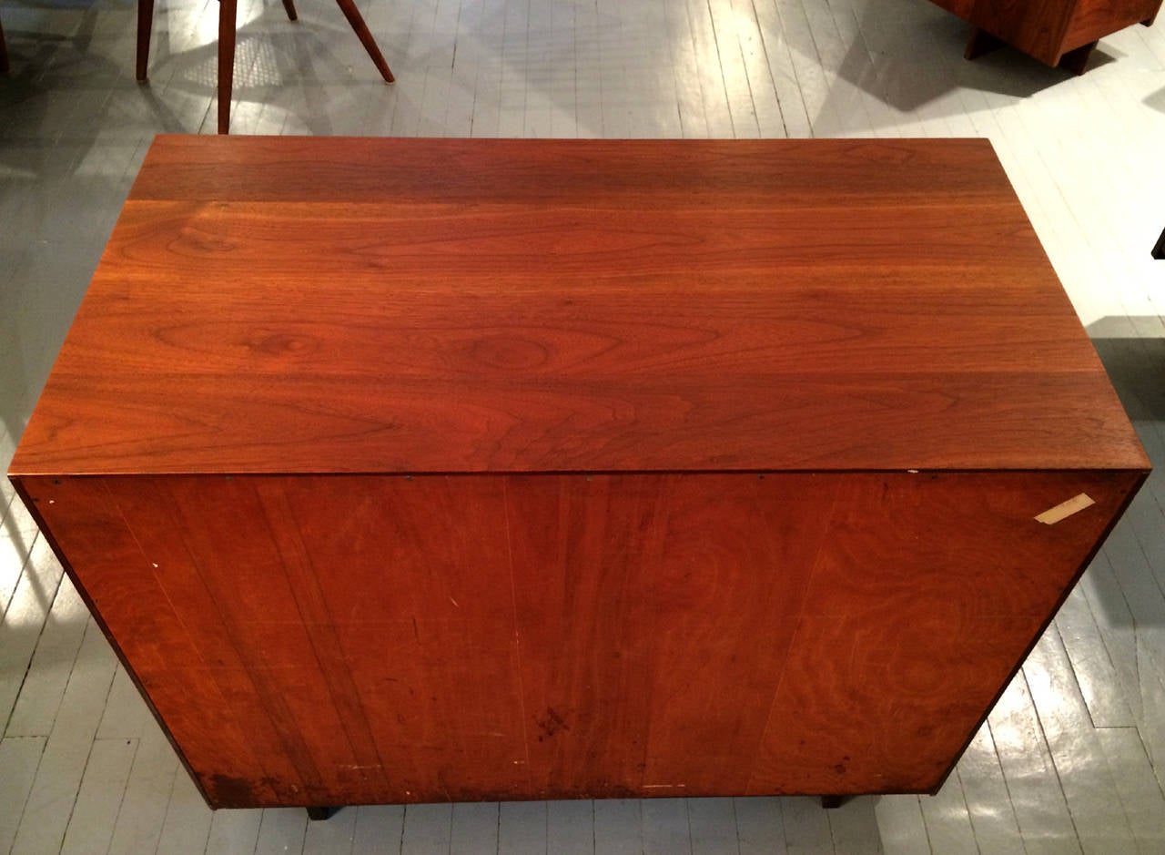 Pair of American Black Walnut Chests by George Nakashima 5