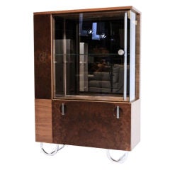 Art Deco Gilbert Rohde Streamline Cabinet for Herman Miller