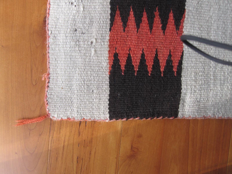 20th Century Transitional Navajo Blanket Rug Weaving