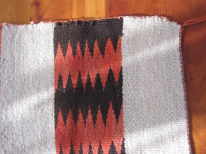Transitional Navajo Blanket Rug Weaving 2