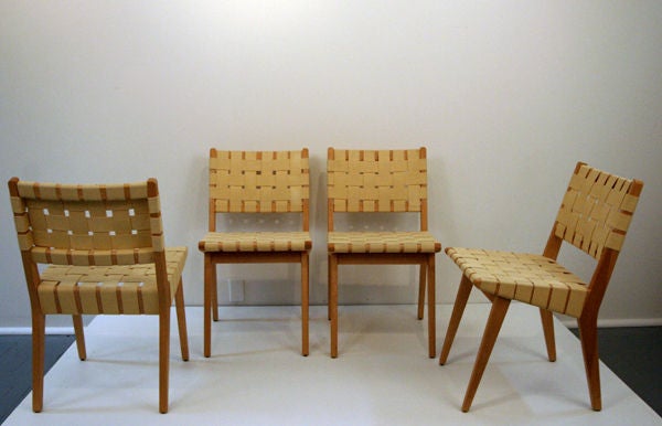 These chairs are original Knoll production. Designed in 1941, but these chairs are from early 1990s'.