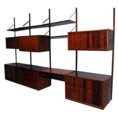On Hold Mid Century Danish Rosewood Wall Units Poul Cadovius