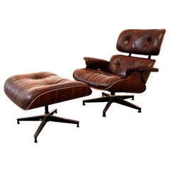 Used Charles Eames Herman Miller 670/671 Lounge Chair and Ottoman