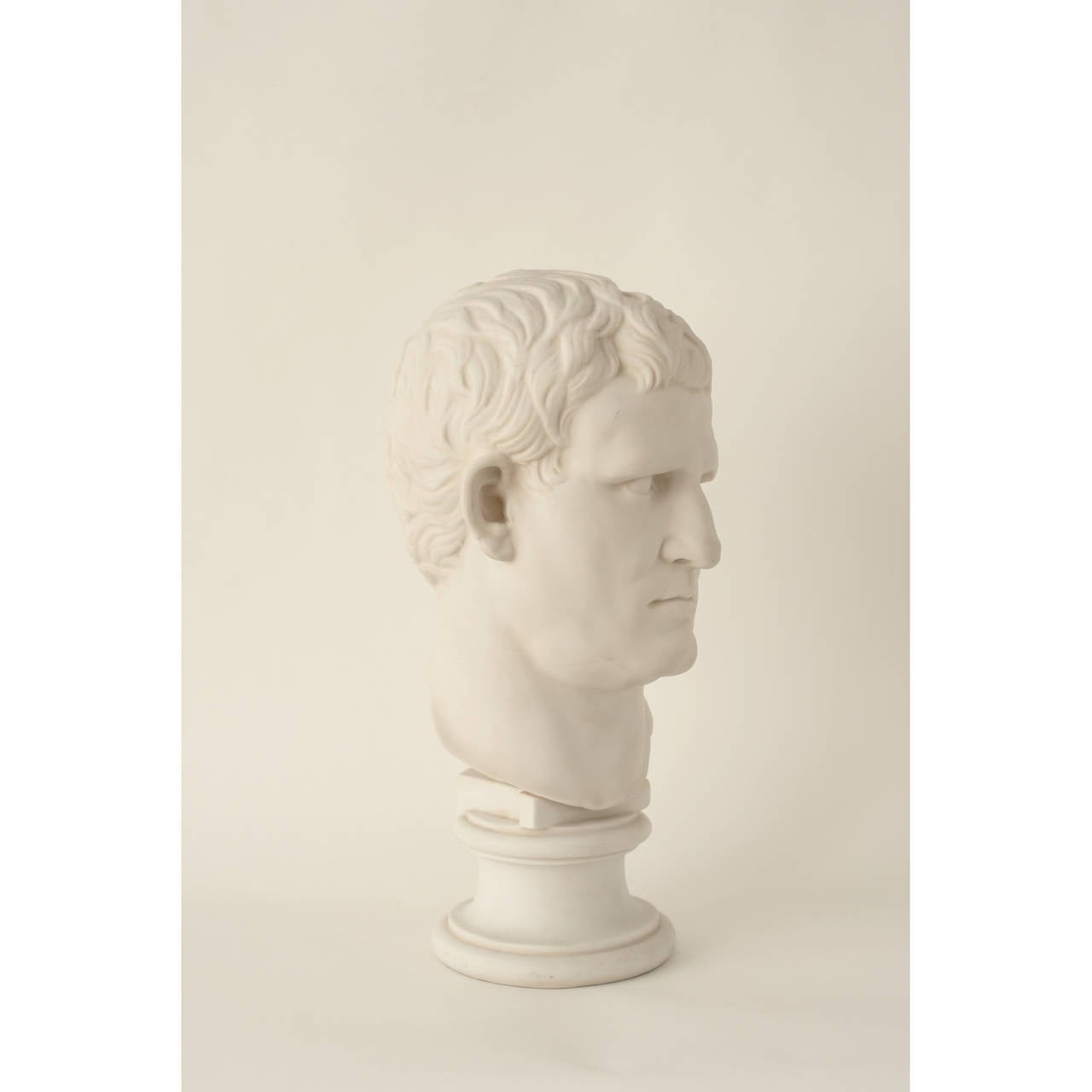 Classical Style Decorative Bust of Caesar In Excellent Condition In New York, NY