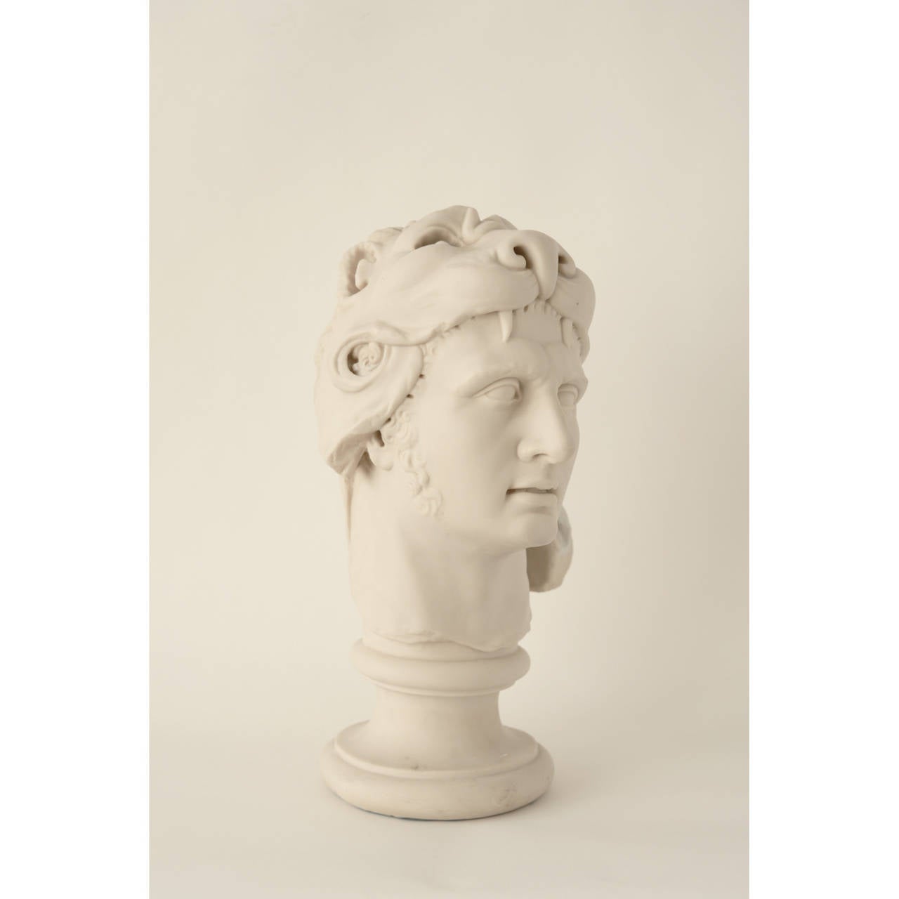 Classical Style Decorative Bust of Hercules In Excellent Condition In New York, NY