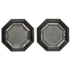 Pair of Octoganal Mirrors