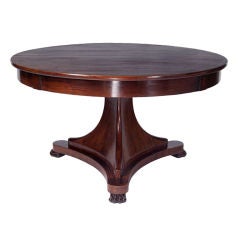 Striking Empire Gueridon Extending to Dining Table