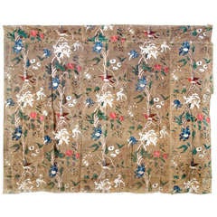 18th C. Italian Linen Wall Hanging from Piedmont