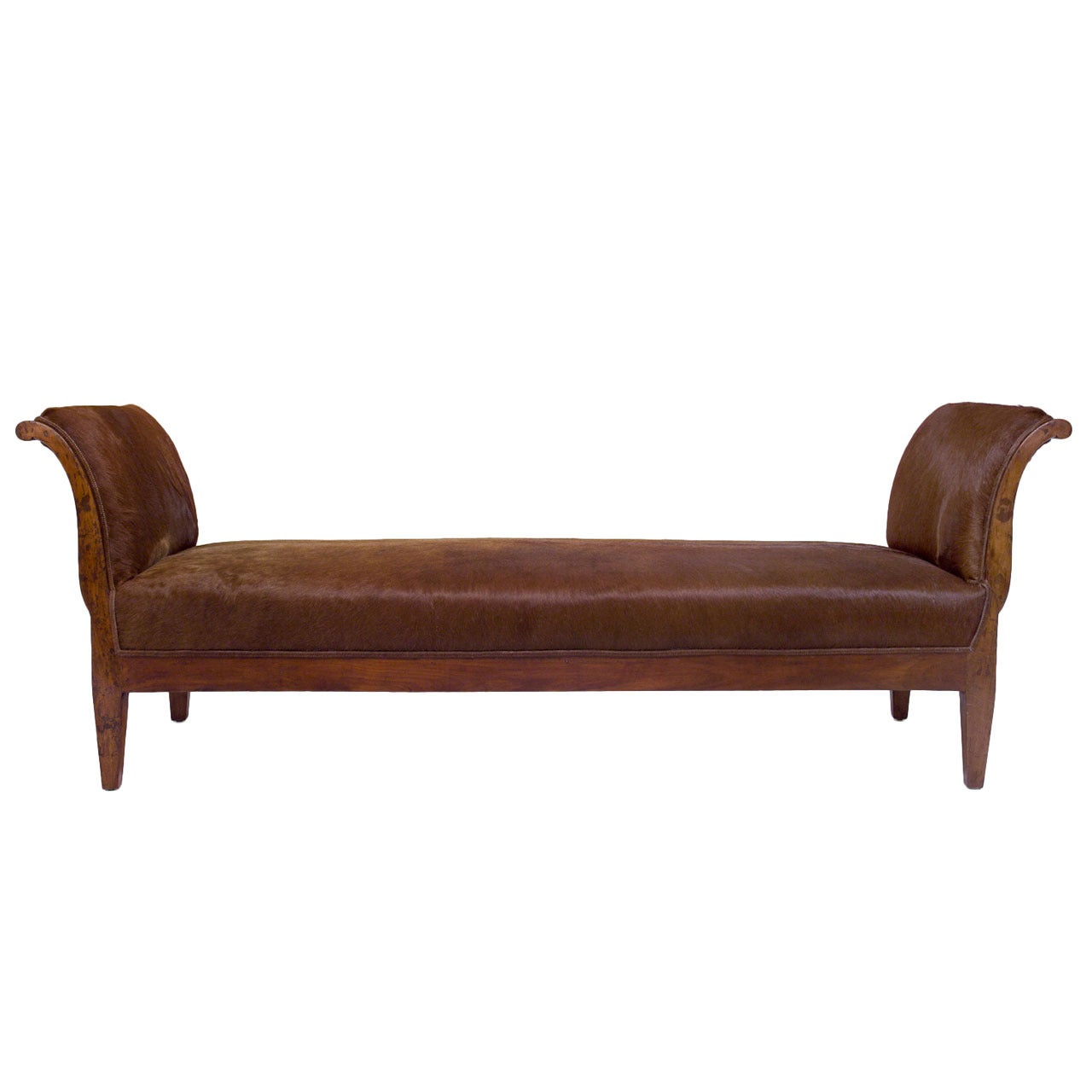 19th Century French Walnut Chaise