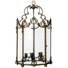 Louis XV Style Gilt Bronze Cage Lantern