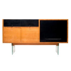 Retro A Sleek French 50's Sideboard Attributed to Raphael