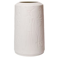 Cuno Fischer White Vase
