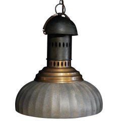 Italian Street Lamp with Brass Fitter