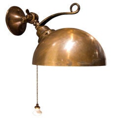 Italian Brass Wall Sconce