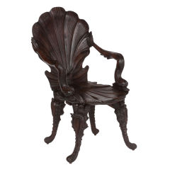 Antique Grotto Chair