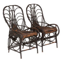 Used Pair of Twig Chairs