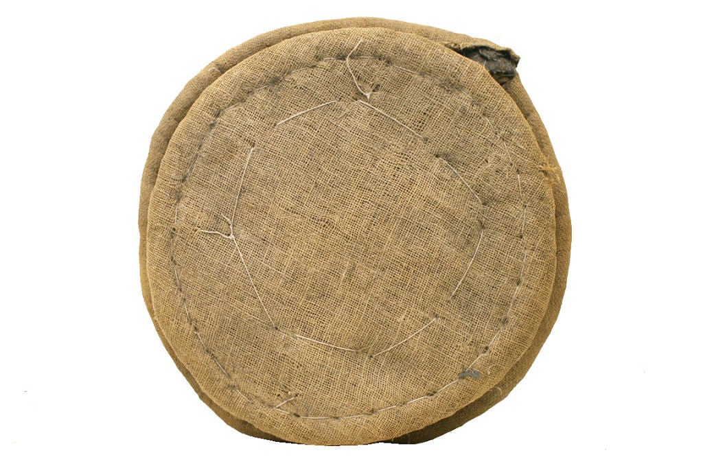 French Art Deco Walnut and Upholstered Two-Tier Bench