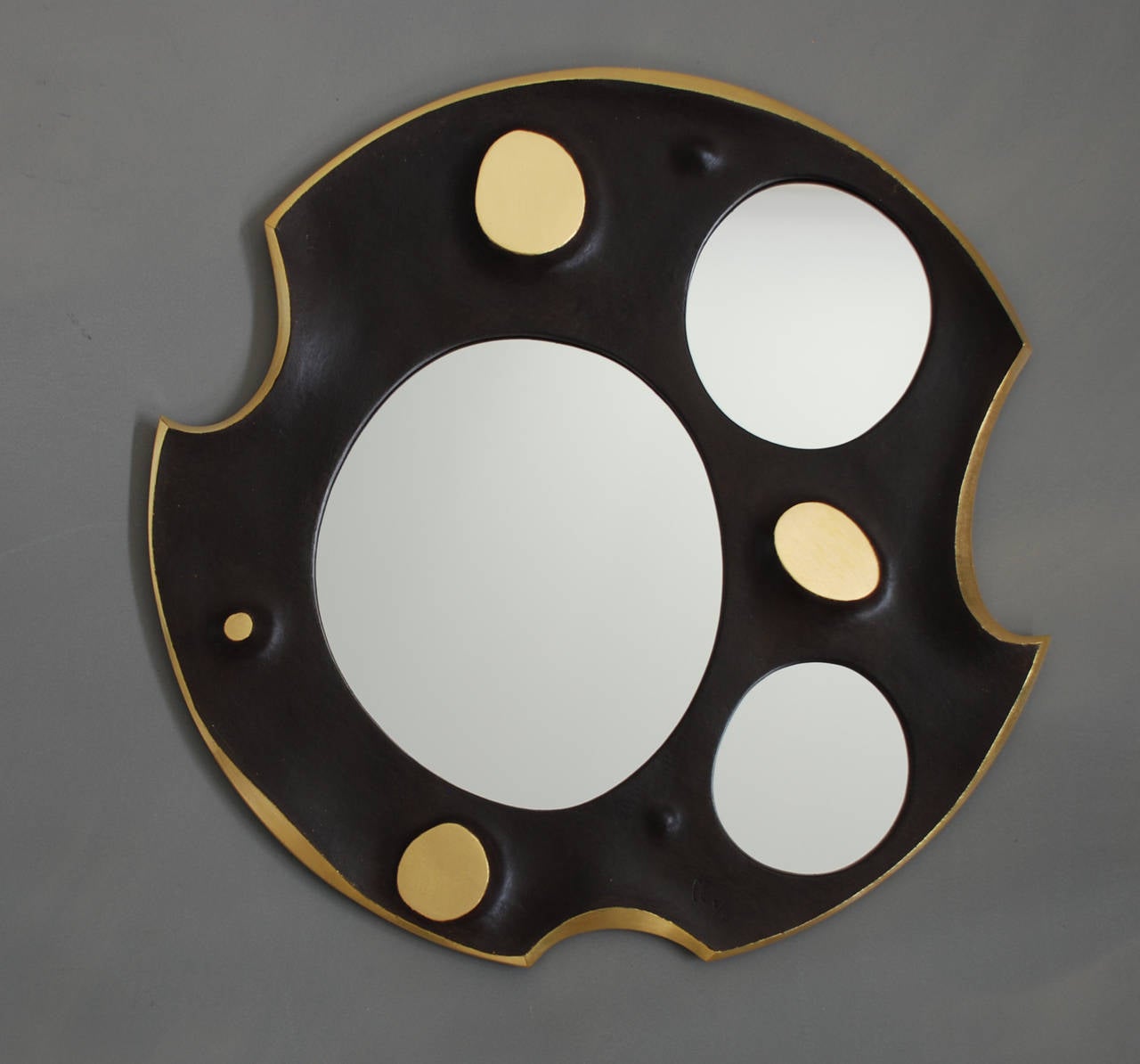 Hand-Crafted Volcan Mirrors by Franck Evennou