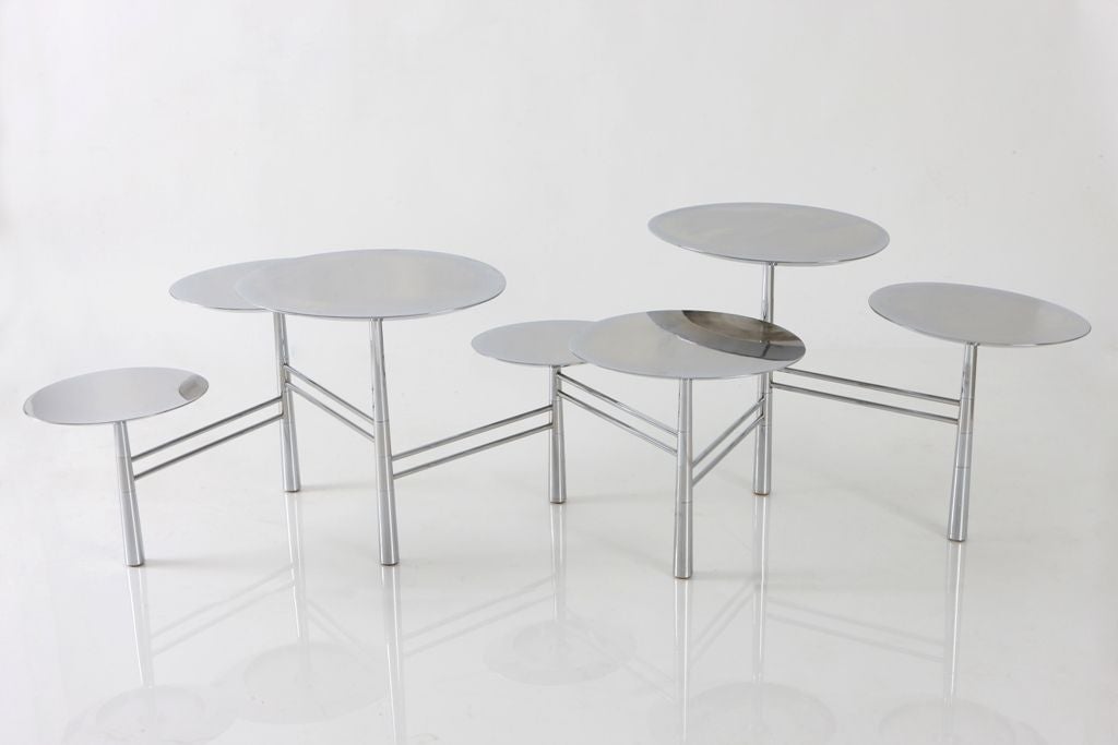 Contemporary Pebble Tables by Nada Debs