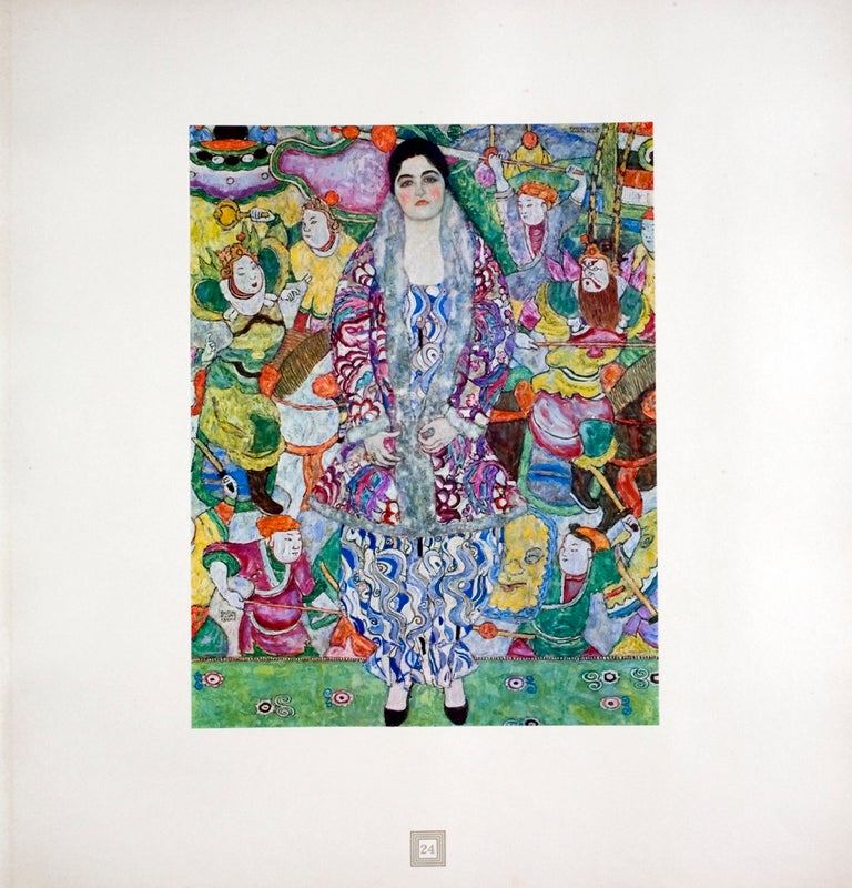 Plate #24/30. From Gustav Klimt An Aftermath
Vienna, 1931
Max Eisler, Editor
Austrian State Printing Office (Österreichischer Staatsdruckerei), Printer
30 color collotypes, 150 copies in English, thereof 20 copies (Nos. I-XX) as a gala
edition