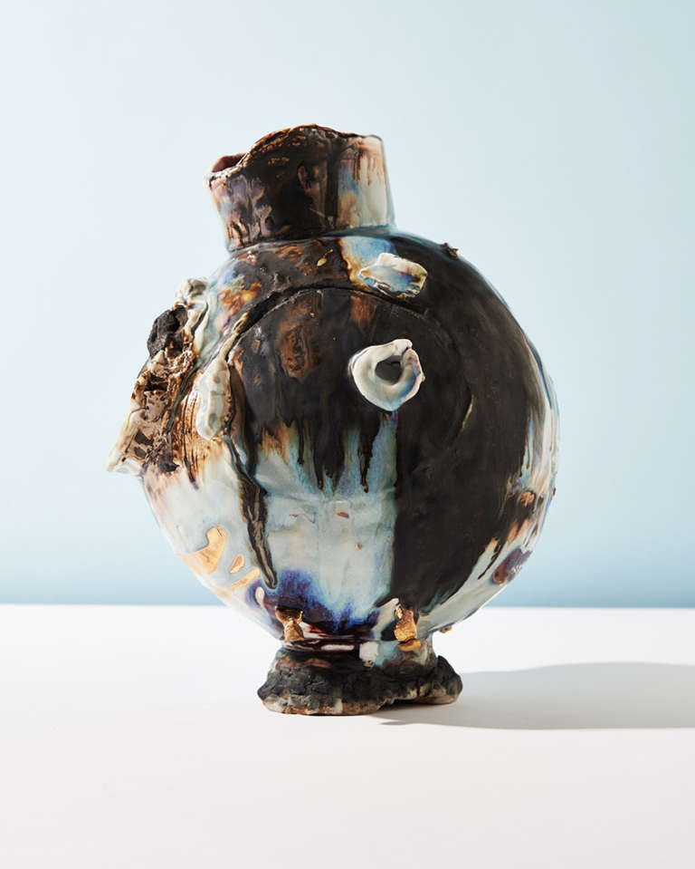 Charm Field Sculptural Vessel by Gareth Mason In Excellent Condition In New York, NY