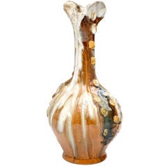 20th Century Art Nouveau Long Necked Flowering Vase by Arthur Craco