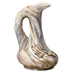 Metal Mounted Pitcher by Atelier de Glatigny