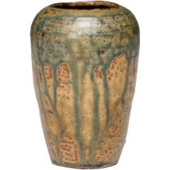 Japonist Flambé Cabinet Vase by Eugéne Lion