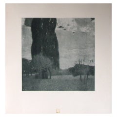 High Poplars From the Portfolio of Prints Das Werk by Gustav Klimt 