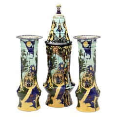 Set of Three Vases by T.A.C. Colenbrander