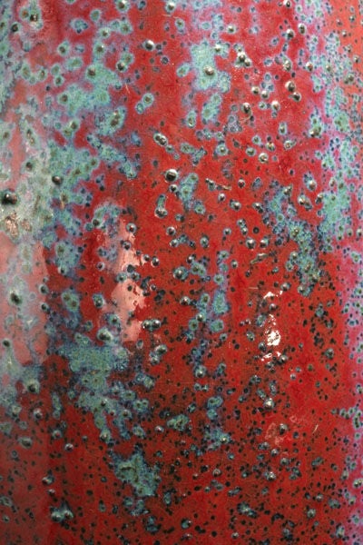 Poterie Vase « L'École de Nancy Sang de Bœuf » de Joseph Mougin