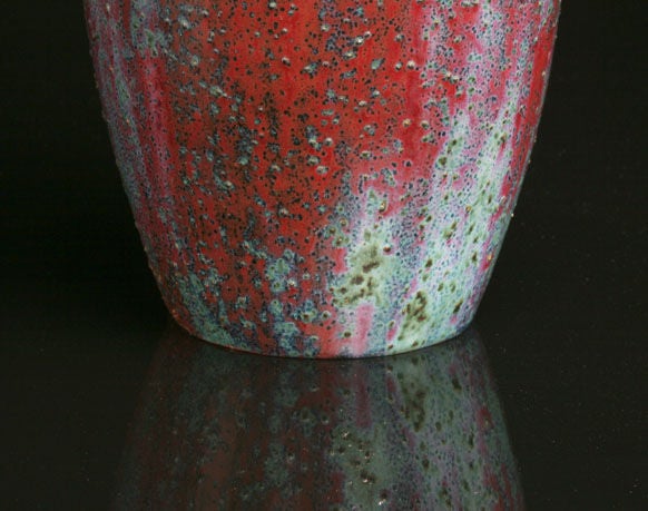 Vase « L'École de Nancy Sang de Bœuf » de Joseph Mougin 1