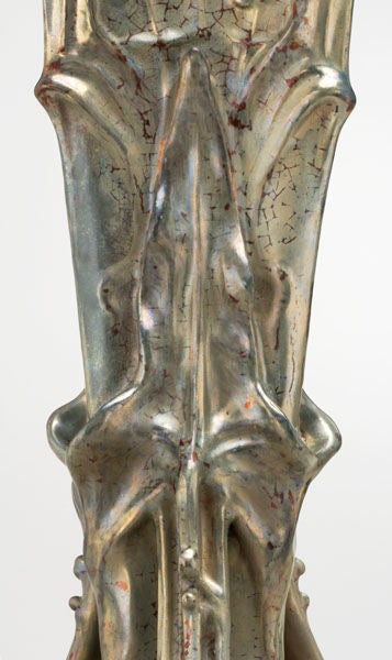Metallic Monumental Vase by Louis Majorelle In Excellent Condition For Sale In New York, NY